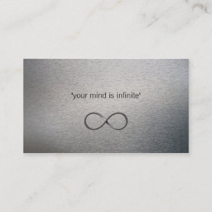 Personal Trainer Infinity Business Card