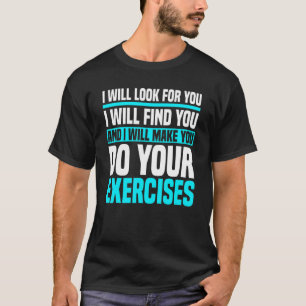 Personal Trainer Instructor Fitness Workout Coach T-Shirt