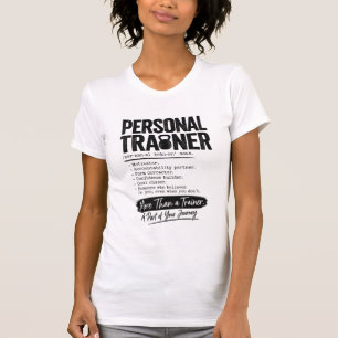 Personal Trainer Motivator Fitness Coach T-Shirt