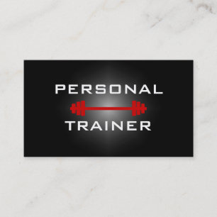 Personal Trainer or Fitness Centre Business Card
