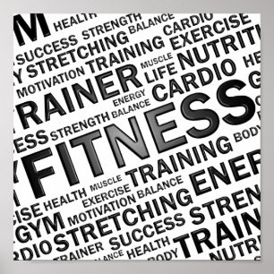 Personal Trainer or Fitness Centre Poster