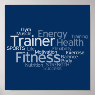 Personal Trainer or Fitness Centre Poster