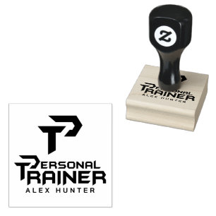 Personal Trainer Personalised Rubber Stamp
