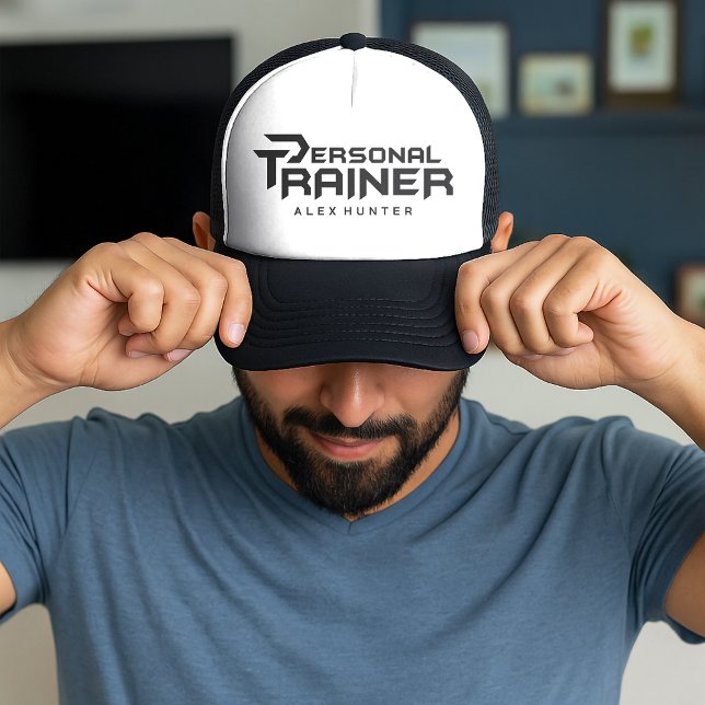 Personal Trainer Personalised Trucker Hat (Creator Uploaded)