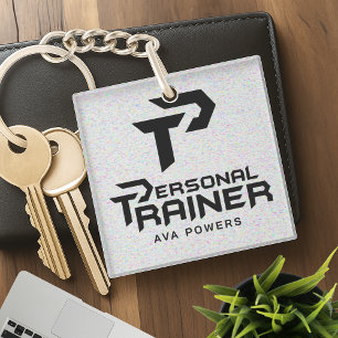 Personal Trainer Personalized Key Ring
