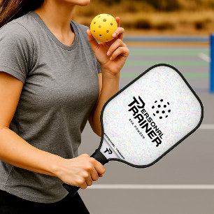 Personal Trainer Pickleball Personalised Paddle