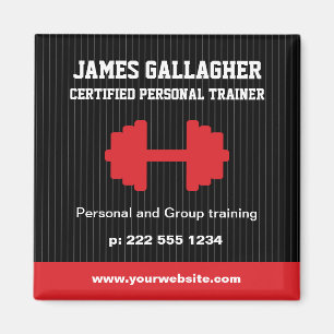 Personal Trainer Promotional Magnet