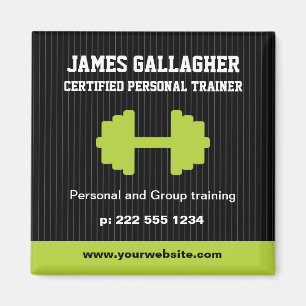 Personal Trainer Promotional Magnet