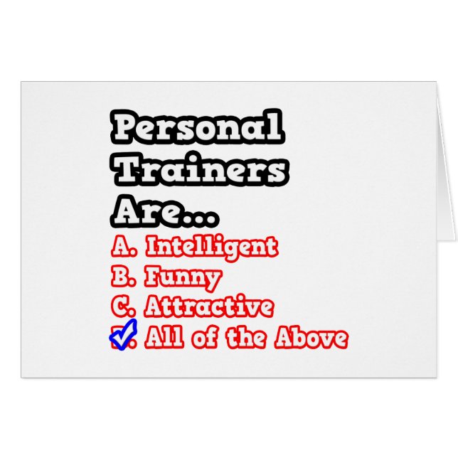 Personal Trainer Quiz (Front Horizontal)