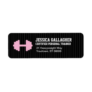 Personal Trainer Return Address Label
