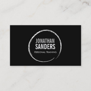 PERSONAL TRAINER SKETCH LOGO II Business Card