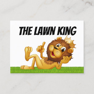 Personal Use Grass Cutting  Business Card