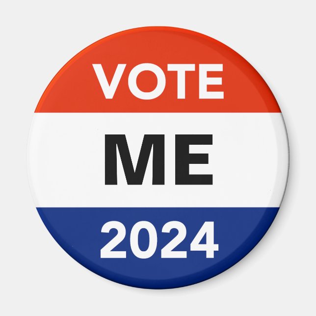 Personal Vote 2024 Presidential Election Campaign Magnet (Front)