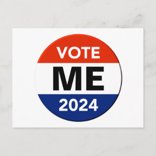 Personal Vote 2024 Presidential Election Campaign Postcard