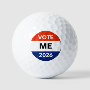 Personal Vote 2026 Midterm Election Campaign Golf Balls