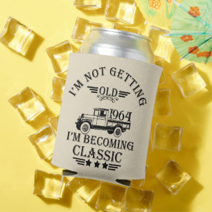 Personaliazed sixty vintage 60th birthday party can cooler