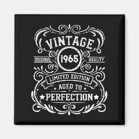 Personaliazed sixty vintage 60th birthday party