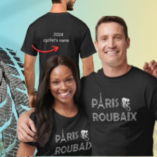Personalice Facil Paris Roubaix Bikes T-Shirt