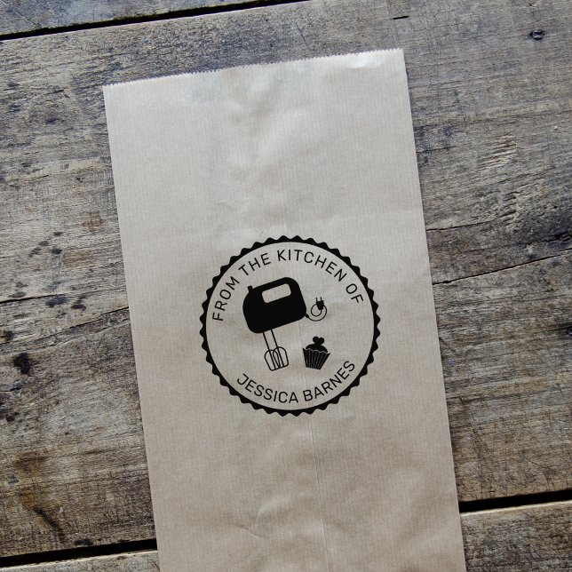 Personaliezed From the Kitchen Rubber Stamp (Creator Uploaded)