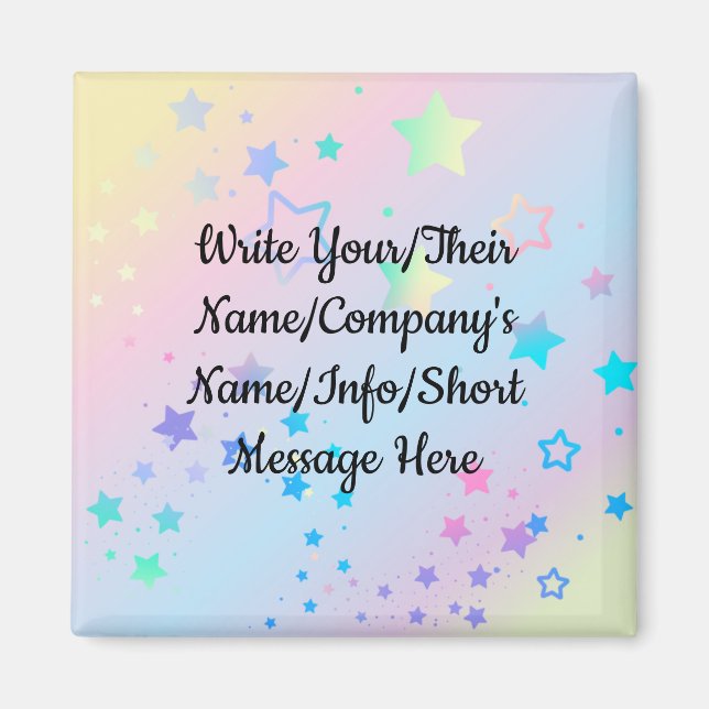 Personalisable Magnet for Anything You Like (Front)