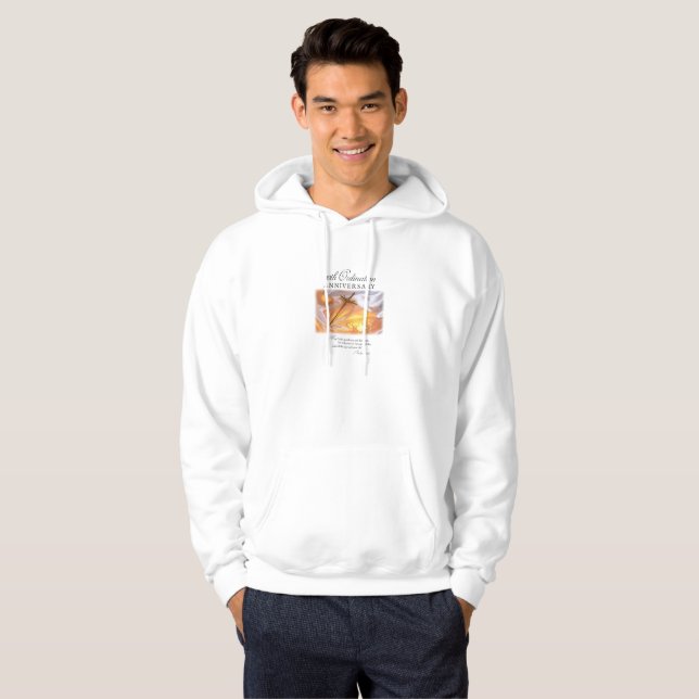 Personalise, 10th Ordination Anniversary, Cross Hoodie (Front Full)