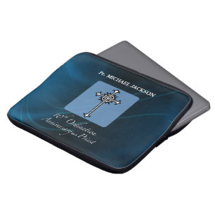 Personalise, 10th Ordination Anniversary of Priest Laptop Sleeve
