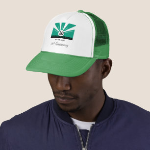 Personalise, 20th Yr Business Employee Anniversary Trucker Hat