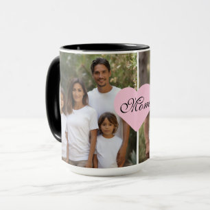 Personalise 2 photo Best Mum Mug