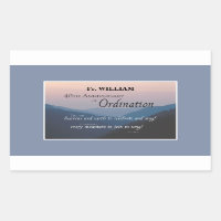 Personalise 40th Anniversary Ordination Congrats