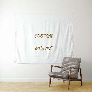 Personalise 68" x 80"Grommets Tapestry