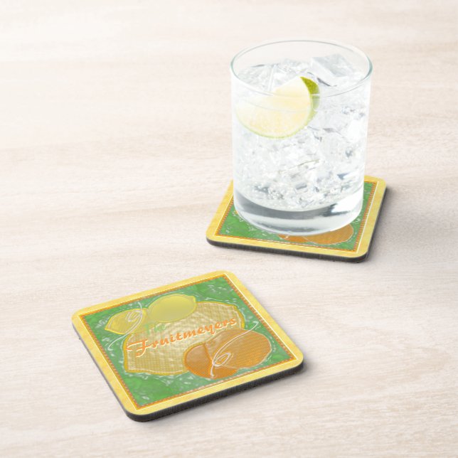 Personalise a 3DFruit Coaster (Right Side)