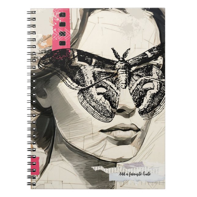 PERSONALISE A Different View Notebook Journal (Front)