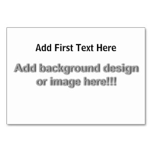 (Personalise) Add "Your" personal touch. 2 sided Table Number