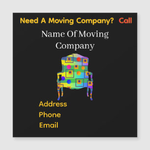 Personalise Advertise Need A Moving Company? Card