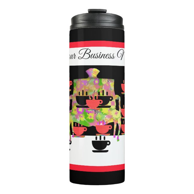 Personalise Afternoon Tea  Thermal Tumbler (Front)