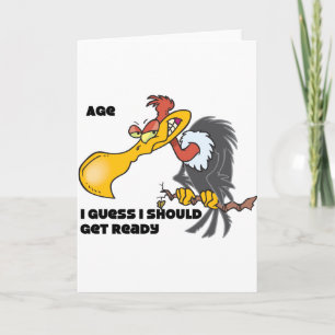 Personalise Age with Buzzard Card