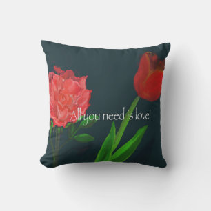 Personalise All You Need Is Love Cushion