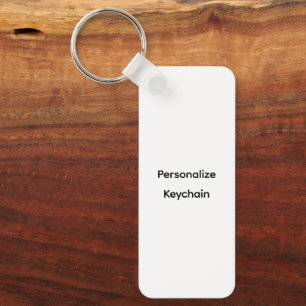 Personalise Aluminium Key Ring