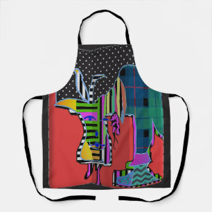 Personalise Animal Imagery Kitchen Crafts Apron
