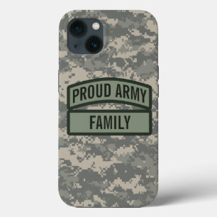 Personalise Army Family Camo iPhone Case