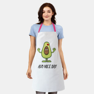 Personalise Avocado Avo Nice Day Baker Chef Apron