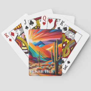 Personalise AZ Theme Poker Cards