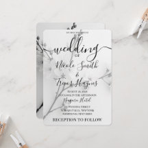 Personalise: B&W Blossoms Branch Wedding
