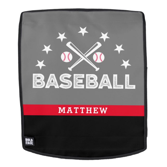 Personalise Baseball Backpack (Removable Face)