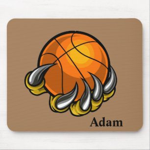 Personalise Basketball Dragon Claw Mouse Pad