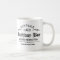 Personalise Black Gothic Script Funny Birthday Mug