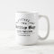 Personalise Black Gothic Script Funny Birthday Mug