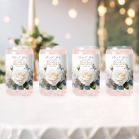 Personalise Bridal Shower White Roses