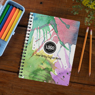 Personalise Business   Art Supplies Notebook