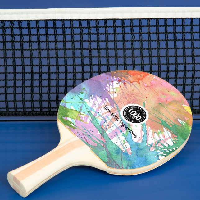 Personalise Business | Art Supplies Ping Pong Paddle (Insitu)